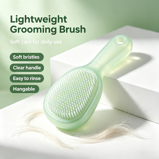 Lightweight Transparent Pet Daily Grooming Brush