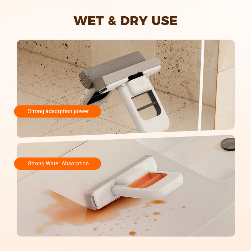 📢 ONLY TODAY ⭐ Buy 2 and get 1 free �🧹 Mini Mop SELF-WRINGING & portable