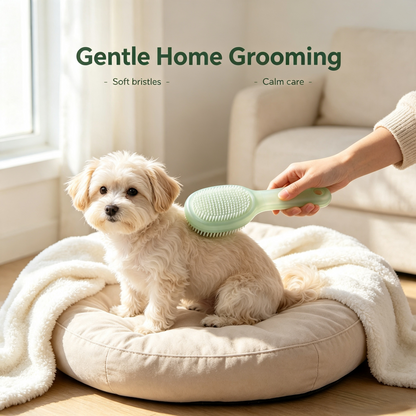 Lightweight Transparent Pet Daily Grooming Brush
