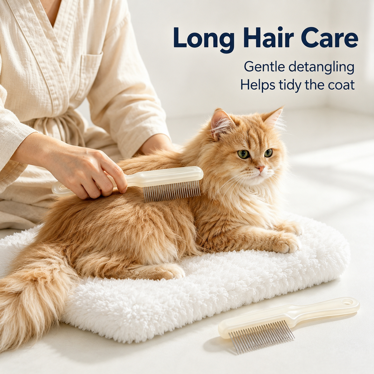 I-bestworld Precision Stainless Steel Pet Grooming Comb