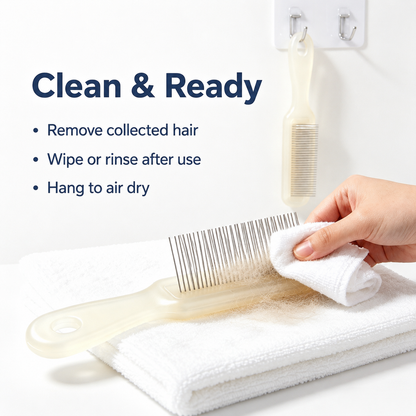 I-bestworld Precision Stainless Steel Pet Grooming Comb