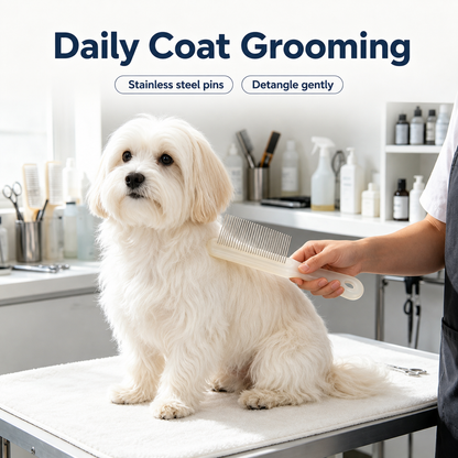 I-bestworld Precision Stainless Steel Pet Grooming Comb