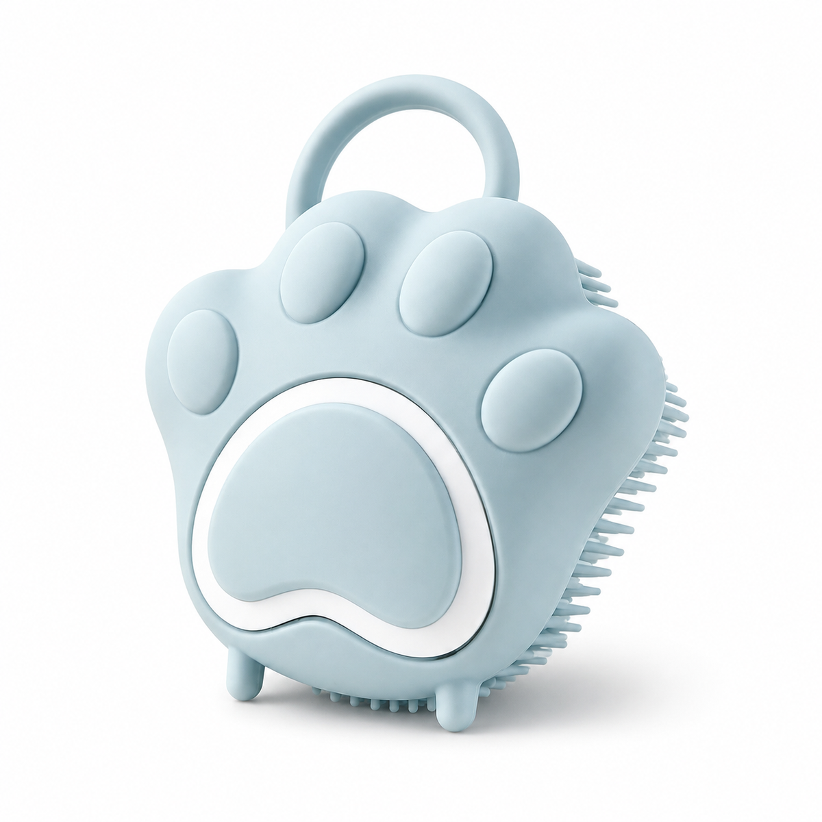 I-bestworld Paw-Shaped Silicone Pet Bath & Grooming Brush