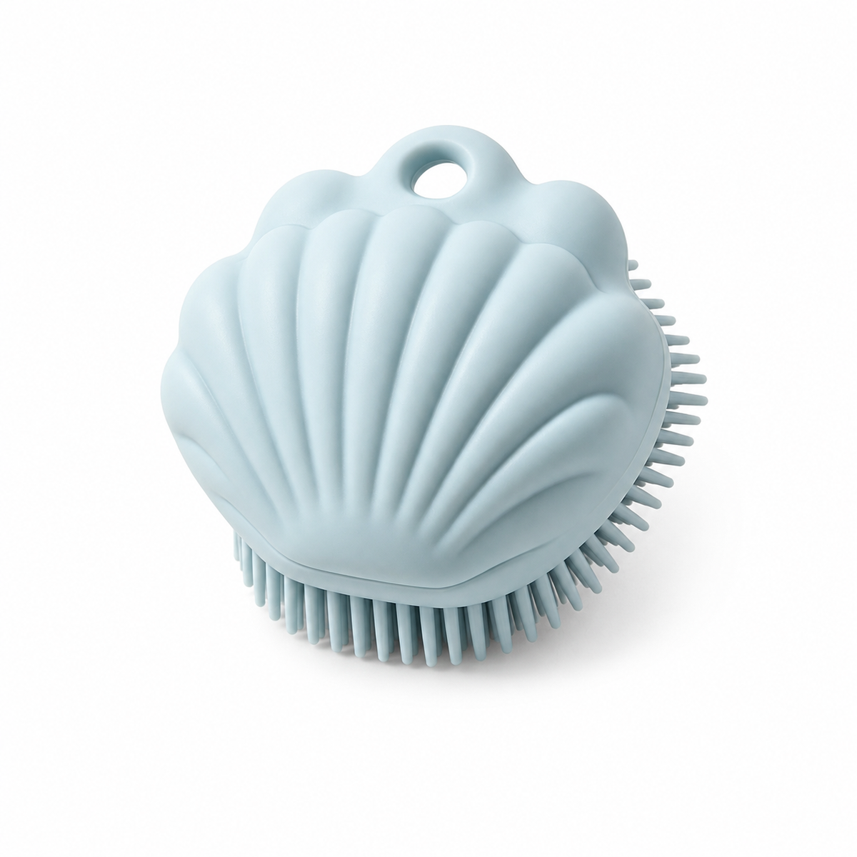 I-bestworld Seashell Silicone Pet Shower Grooming Brush